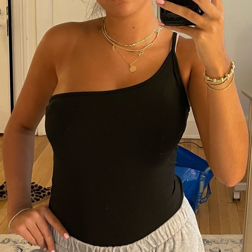 One Shoulder Bodysuit